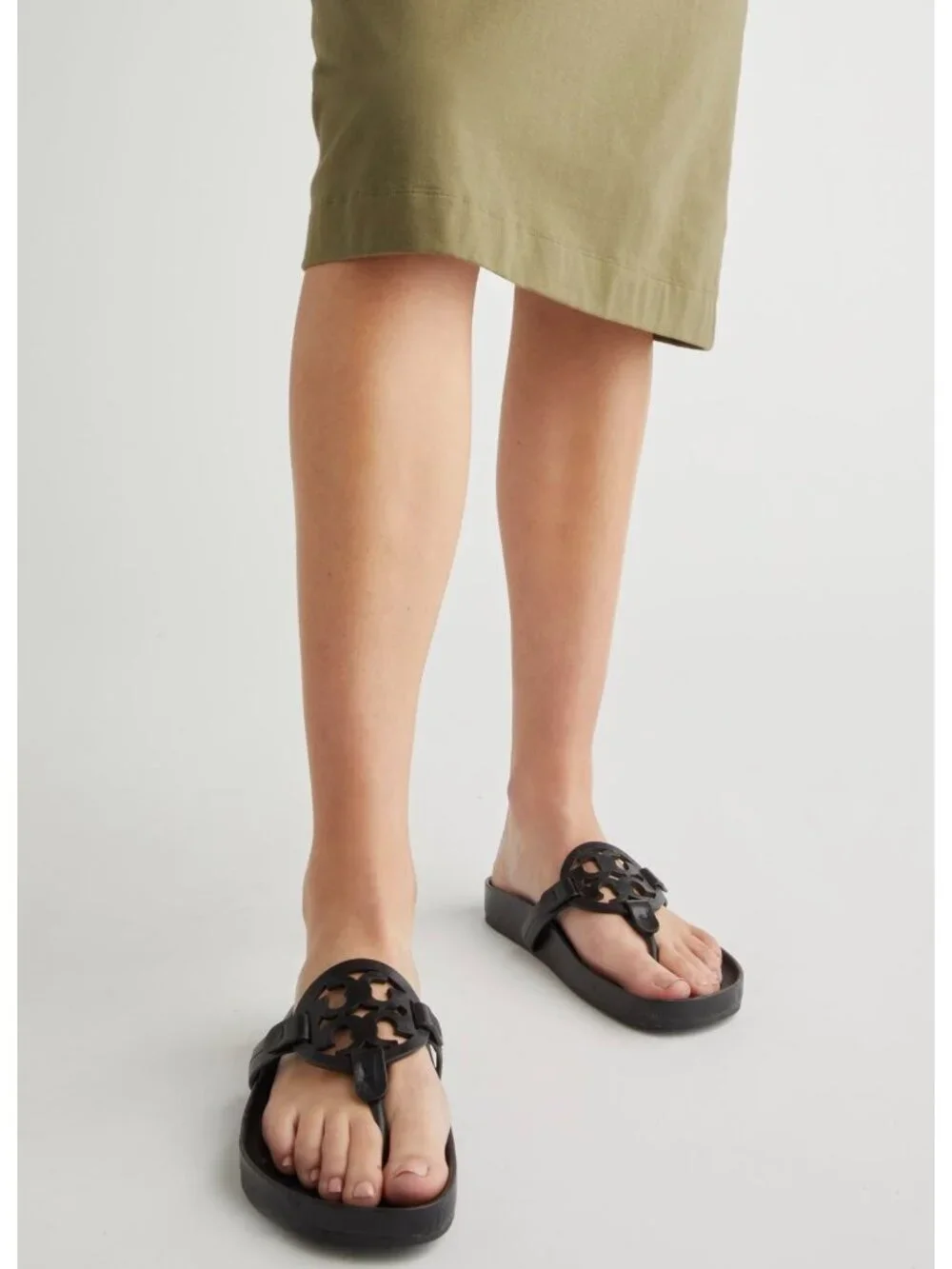 TORY BURCH Miller Cloud Sandal In Merlot SLIDE SIZE 7 NWOB
